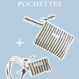Duo Pochette & Porte-cartes – CÉSARÉE N°1