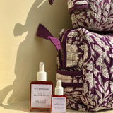 Trousse de toilette femme XL - Antioche Prune