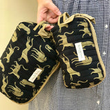 Duo de trousses de toilette - Fauve Nuit