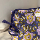 Trousse de toilette femme XL - N°113 Bleu
