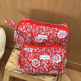 Trousse de toilette femme XL - ANTIOCHE Tomato