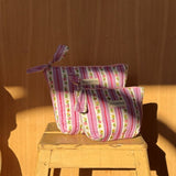 Petite trousse beauté - FLORA Lilas