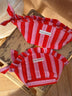 Duo de trousses froufrou - PACHA Tomato