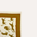 Petit foulard FAUVE Noisette