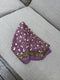 Foulard 60x60cm LÉOPARD Violet