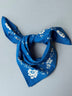 Foulard ANTONIA Bleu cobalt