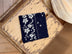 Foulard ANTONIA Bleu marine