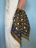 Grand foulard LÉOPARD Kaki