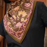Grand foulard N°114 Kaki