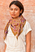 Grand foulard N°115 Caramel