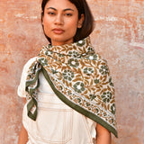 Grand foulard N°115 Vert
