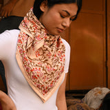 Grand foulard ALEXANDRIE Flame