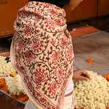 Grand foulard ALEXANDRIE Flame