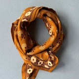 Grand foulard ANASTASE Bronze