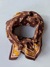 Grand foulard ANASTASE Chocolat