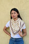 Grand foulard ANASTASE Latte