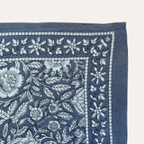 Grand foulard ANTIOCHE Bleu horizon