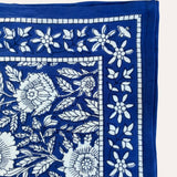 Grand foulard ANTIOCHE Cobalt