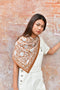 Grand foulard ANTIOCHE Havane
