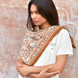 Grand foulard ANTIOCHE Havane