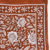 Grand foulard ANTIOCHE Rouille