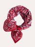 Grand foulard ANTIOCHE Tomato