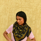Grand foulard FAUVE Nuit