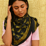 Grand foulard FAUVE Nuit