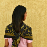 Grand foulard FAUVE Nuit