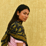 Grand foulard FAUVE Nuit