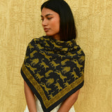 Grand foulard FAUVE Nuit