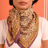 Grand foulard BOUGAINVILLIERS Soleil