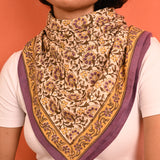 Grand foulard BOUGAINVILLIERS Soleil