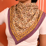 Grand foulard BOUGAINVILLIERS Soleil