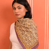 Grand foulard BOUGAINVILLIERS Soleil