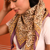 Grand foulard BOUGAINVILLIERS Soleil