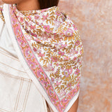 Grand foulard CALYPSO Écru