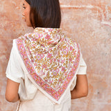 Grand foulard CALYPSO Écru