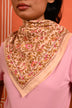 Grand foulard CALYPSO Rose
