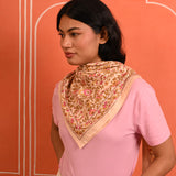 Grand foulard CALYPSO Rose