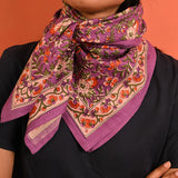 Grand foulard CALYPSO Violet