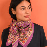 Grand foulard CALYPSO Violet
