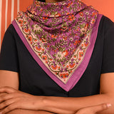 Grand foulard CALYPSO Violet