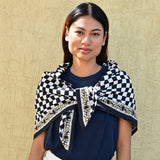 Grand foulard CHECKS Nuit
