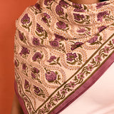 Grand foulard ÉPHÈSE Raisin