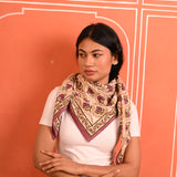 Grand foulard ÉPHÈSE Raisin
