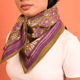 Grand foulard HÉLIOS Kaki