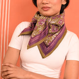 Grand foulard HÉLIOS Kaki