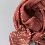 Grand foulard ULYSSE Chocolat