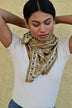 Grand foulard MERCURE Bistre